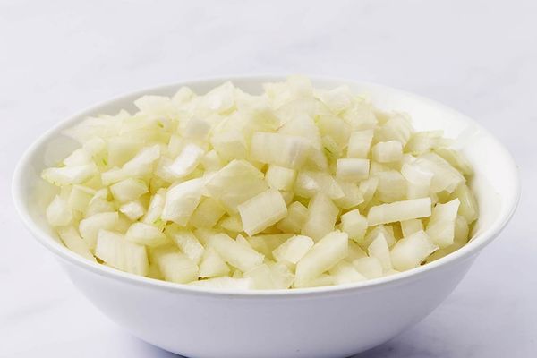 Diced White Onion