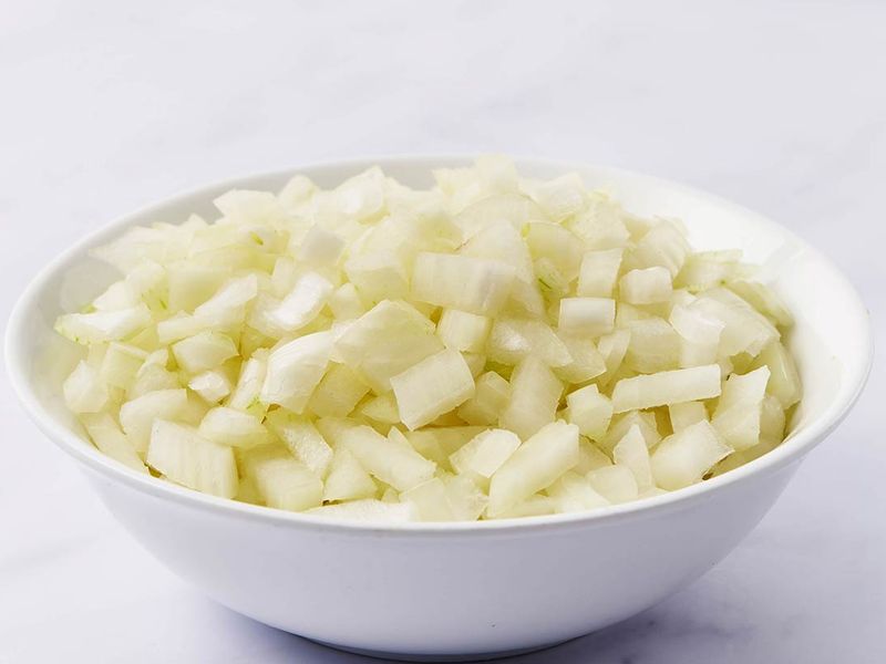Diced White Onion