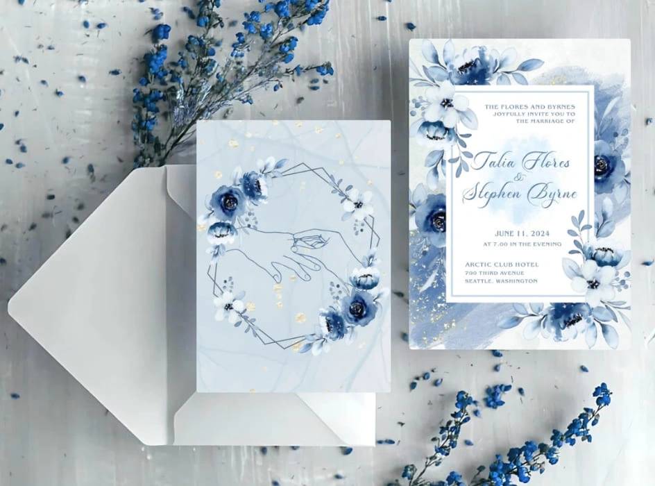 Single Sheet Invites