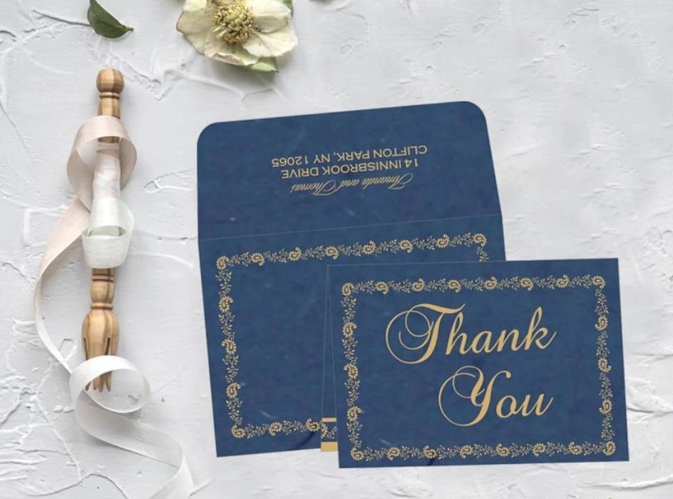 Thank You Card