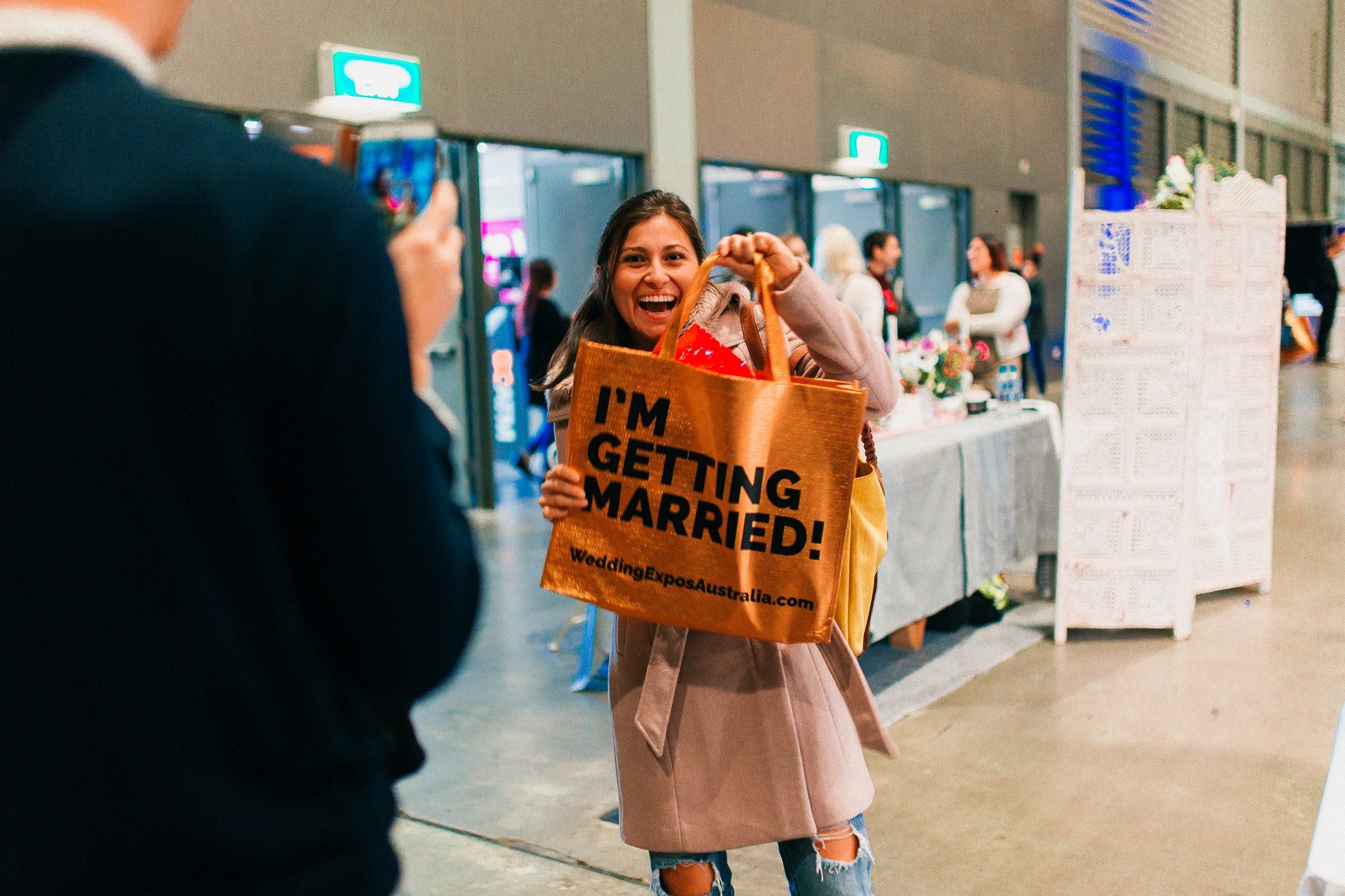 Wedding vendor displays