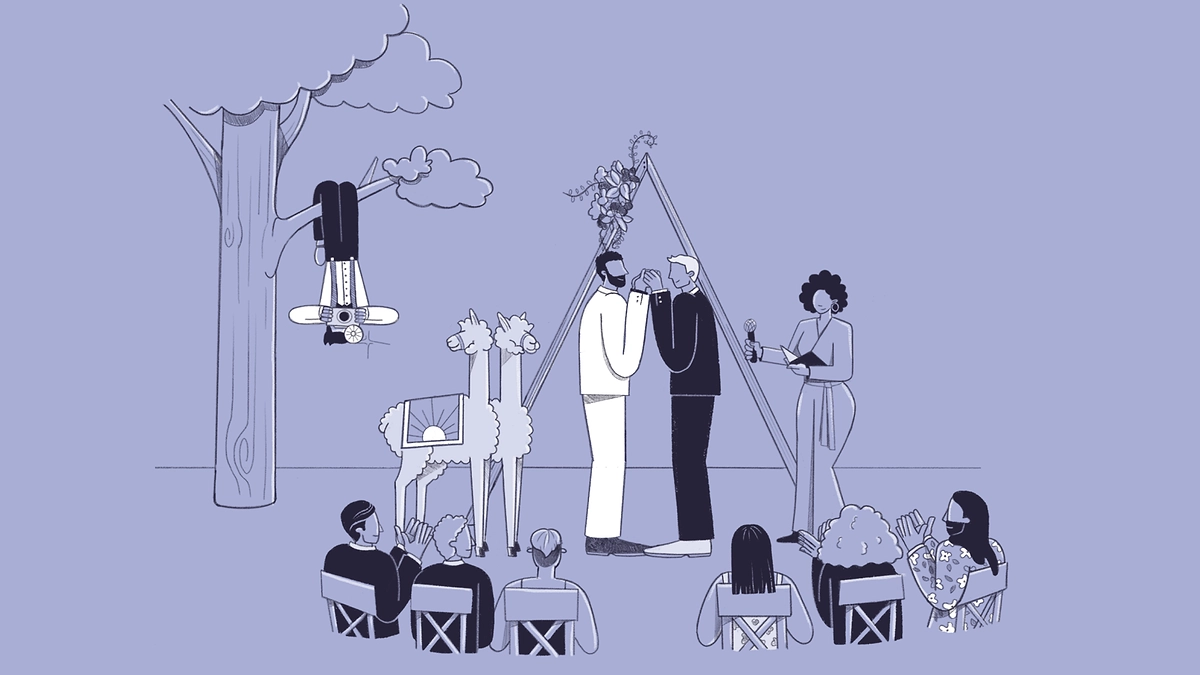 Nine Reasons Why Engaged Couples Are Choosing Not to Have a Wedding Party