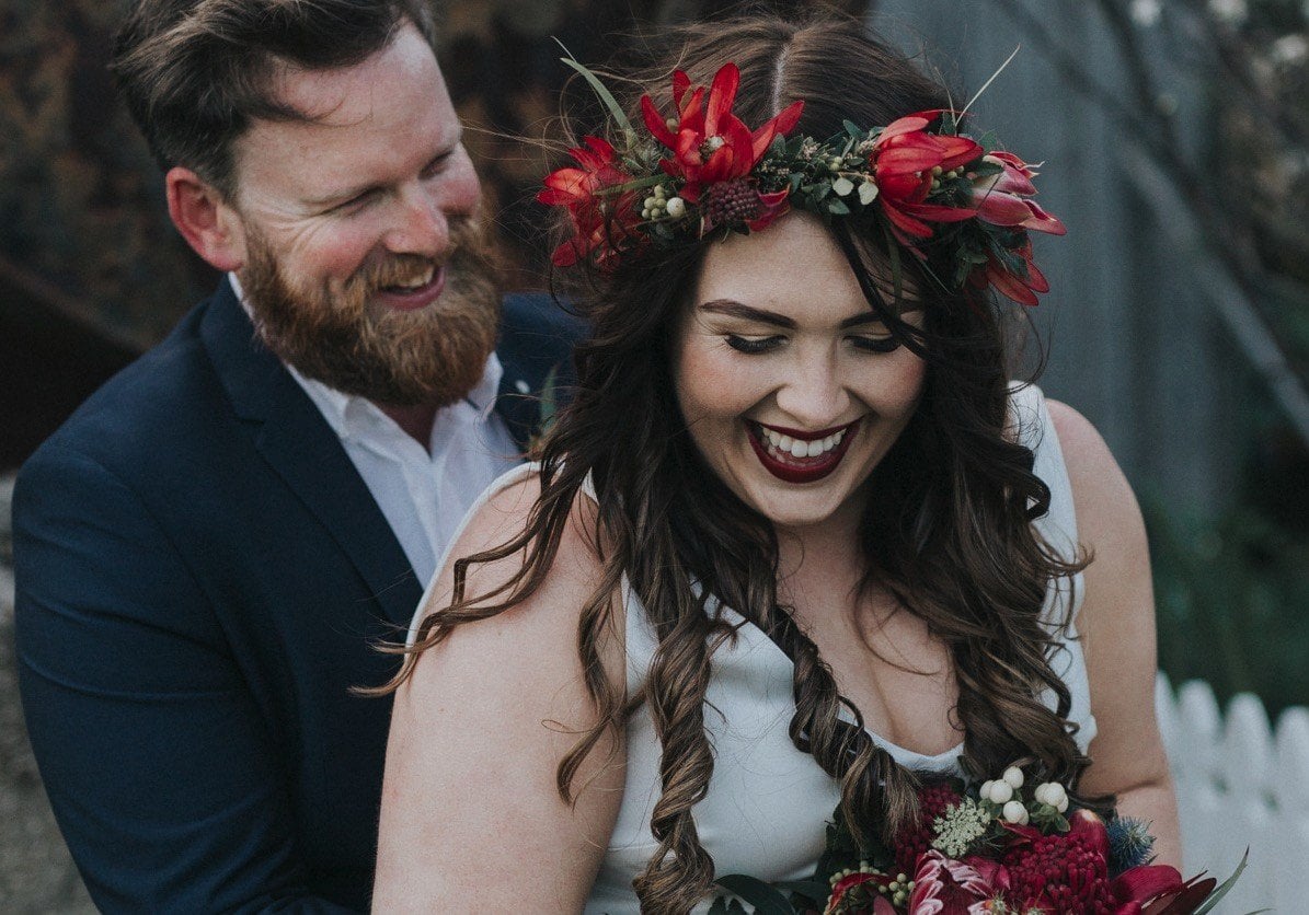 REAL WEDDING: Sophie + Chris – Bangor Shed