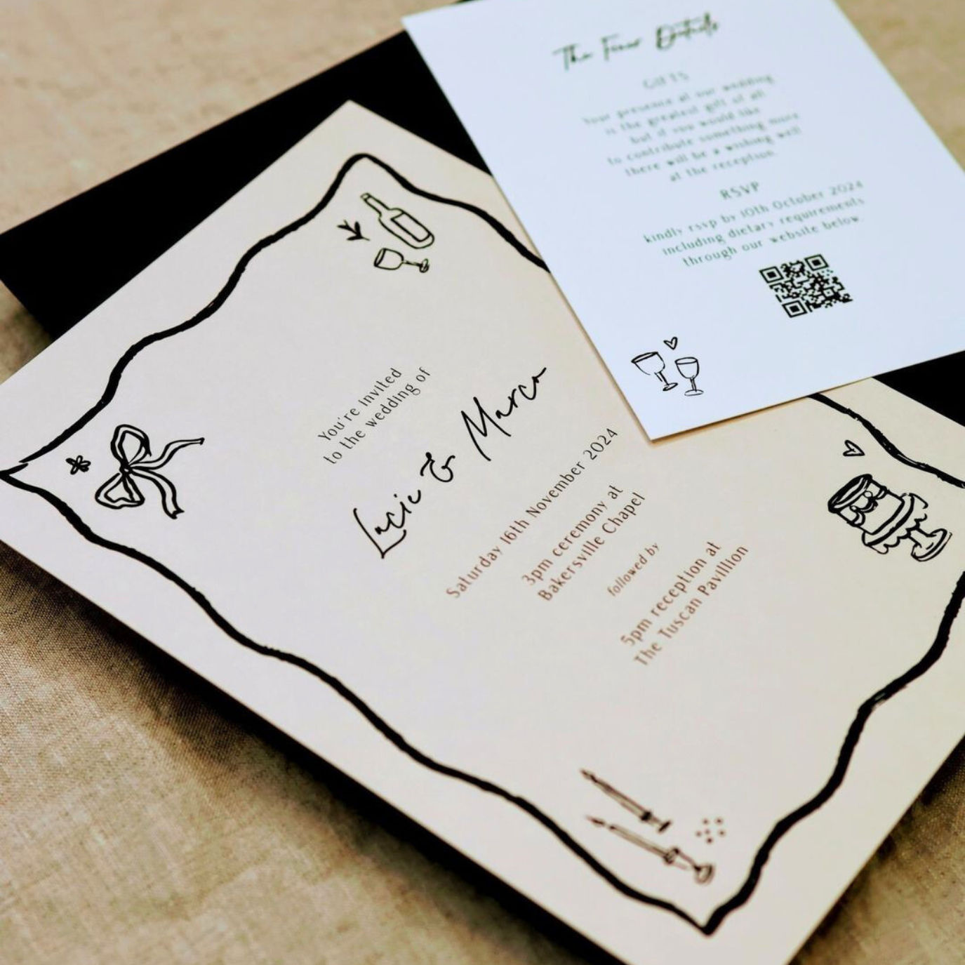 australian wedding stationery