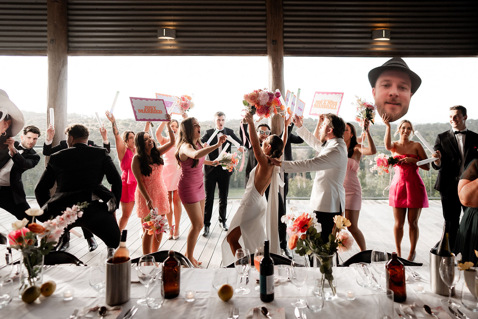 Georgina and Nick marry at Mimosa Wines, NSW