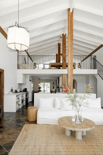 Inside The Casa where guests can make themselves at home for an entire weekend. 