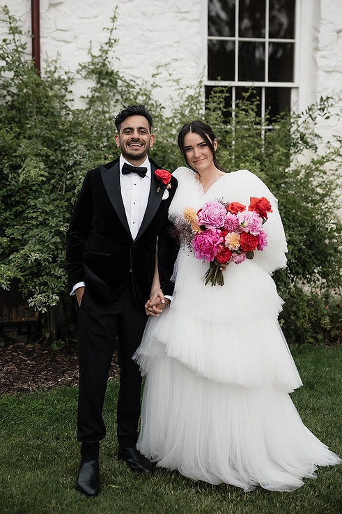 just married - bride and groom outfit inspo