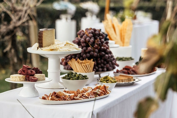 alfresco wedding in Mudgee