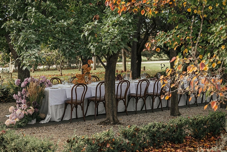 lunchtime wedding at Blue Wren Farm in Mudgee, NSW