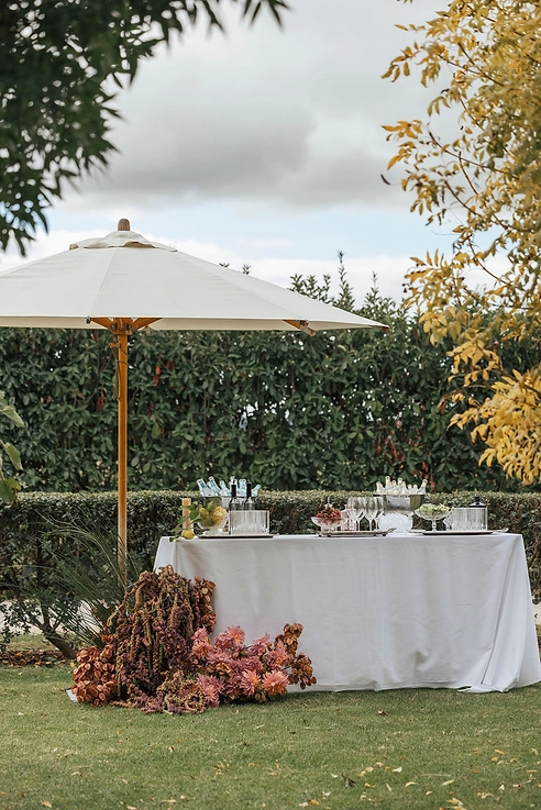 wedding inspo alfresco style wedding in Mudgee