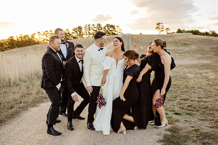wedding portraits at Banksia Orange