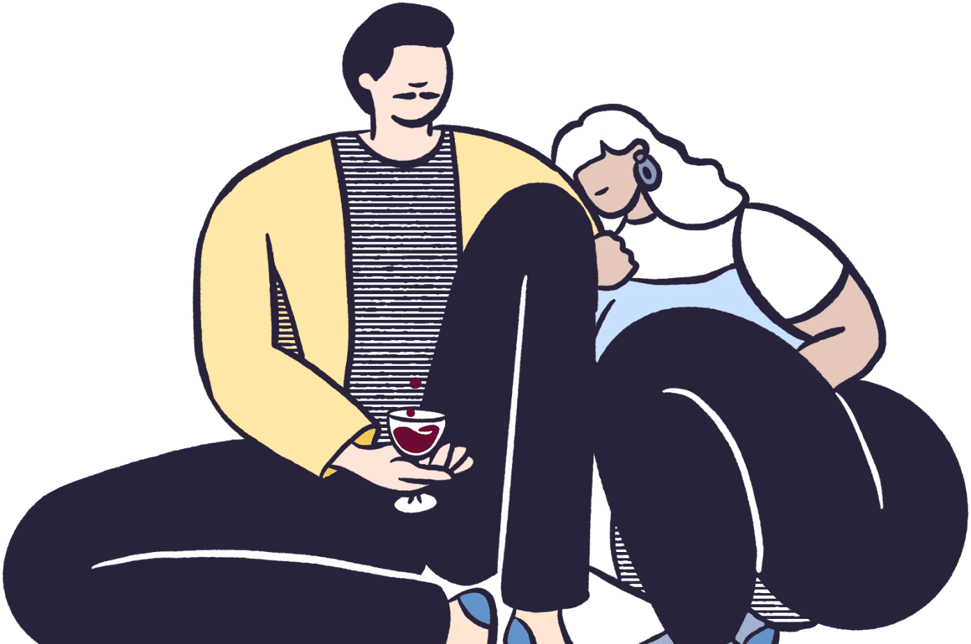 Happy couple