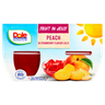 Dole Peach in Strawberry Flavour Jelly 4 x 123g (492g)