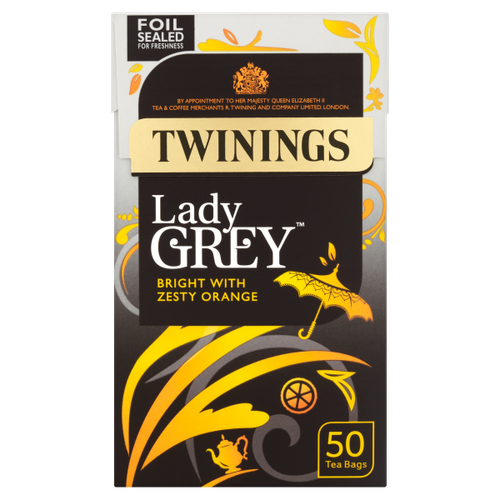 Twinings Lady Grey 50 Tea Bags 125g