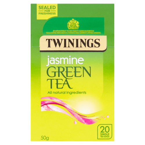 Twinings Jasmine Green Tea 20 Single Tea Bags 50g