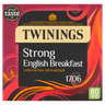 Twinings Strong English Breakfast 80 Tea Bags 250g