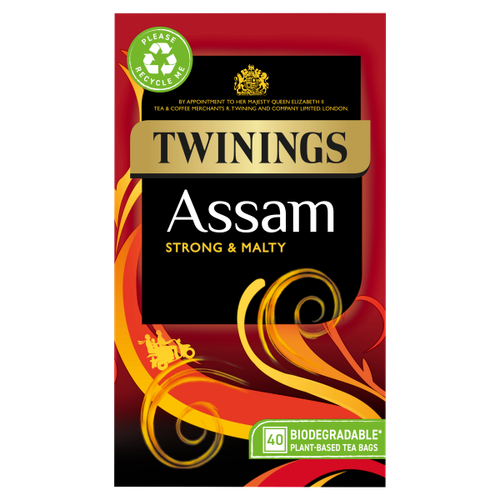 Twinings Assam 40 Tea Bags 100g