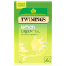 Twinings Lemon Green Tea 20 Single Tea Bags 40g