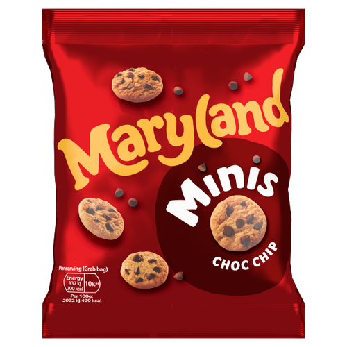 Maryland Cookies Minis Choc Chip 40g We Get Any Stock