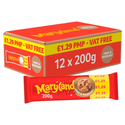 Maryland Cookies Choc & Hazelnut 200g