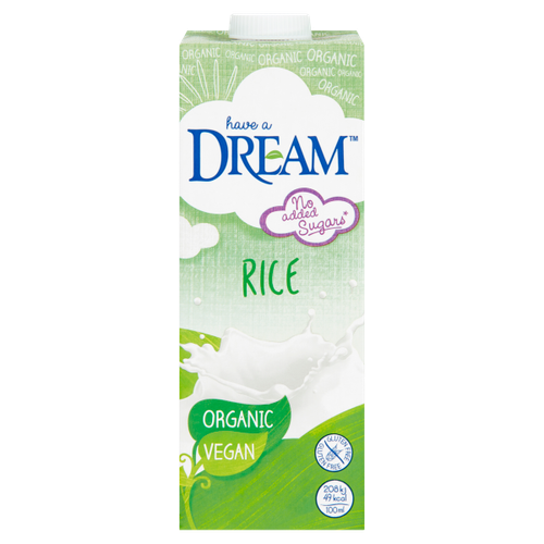 Dream Organic Rice Milk 1L