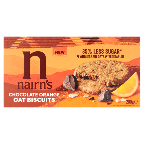 Nairn's Chocolate Orange Oat Biscuits 200g