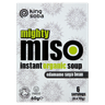 King Soba Mighty Miso Instant Organic Soup Edamame Soya Bean 6 x 10g