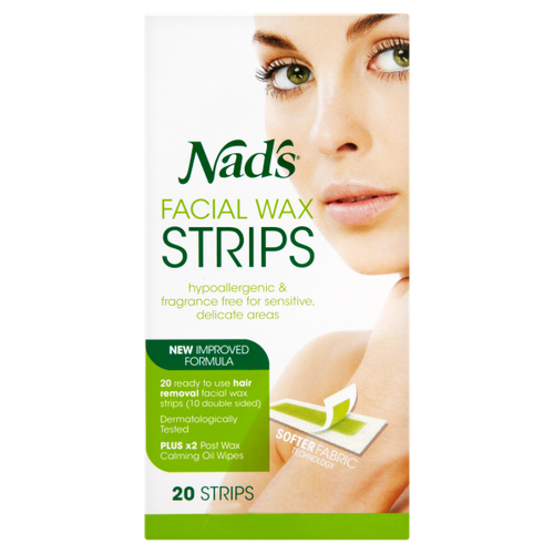 Nad's 20 Facial Wax Strips