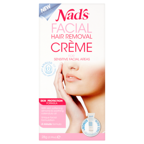 Nad's Facial Hair Removal Creme for Sensitive Facial Areas 28g