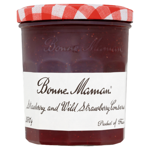 Bonne Maman Strawberry and Wild Strawberry Conserve 370g