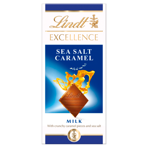 Lindt Excellence Milk Sea Salt Caramel 100g