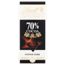 Lindt Excellence Dark 70% Cocoa Chocolate Bar 100g