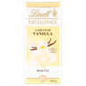 Lindt Excellence White Vanilla Chocolate Bar 100g