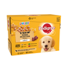 Pedigree Puppy Wet Dog Food Pouches Mixed in Jelly 12 x 100g