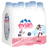 evian Still Natural Mineral Water 6 x 500ml