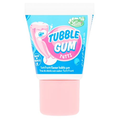 Lutti Tubble Gum Tutti Frutti Flavour Bubble Gum 35g