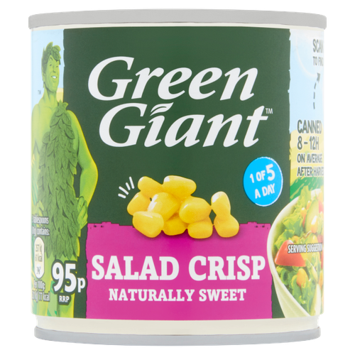 Green Giant Salad Crisp Sweetcorn PMP 95P 160g