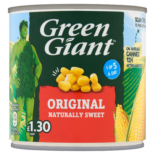 Green Giant Orignal Corn Pm £1.30 340g