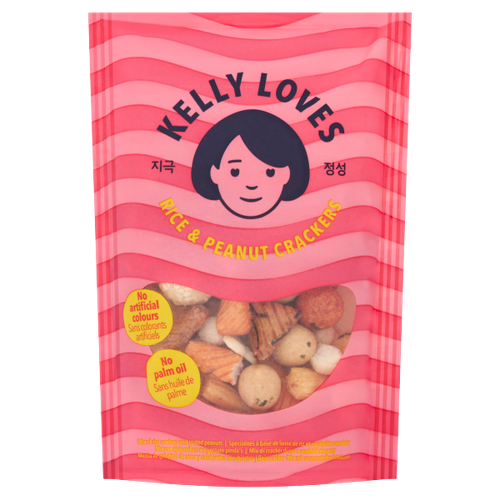 Kelly Loves Rice & Peanut Crackers 80g