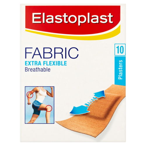 Elastoplast Fabric Extra Flexible Breathable 10 Plasters