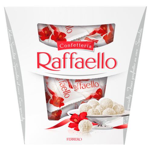 Raffaello Coconut and Almond Pralines Gift Box 23 Pieces 230g