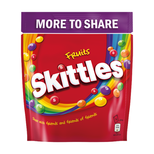 Skittles Fruits Sweets More to Share Pouch 350g