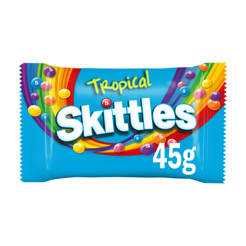 Skittles Tropical Sweets Bag 45g