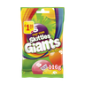 Skittles Giants Vegan Chewy Sour Sweets Fruit Flavoured Treat Bag £1.35 PMP 116g