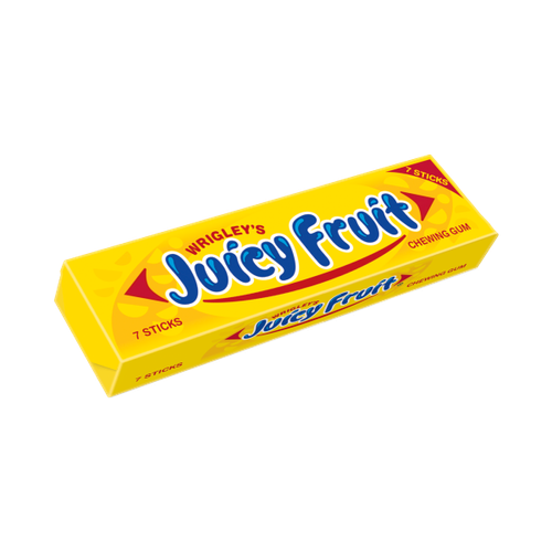 Juicy Fruit Chewing Gum 7 Sticks