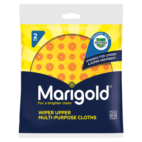 Marigold Wiper Upper Multi-Purpose Cloths (2 pack)