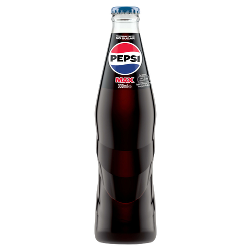 Pepsi Max Glass Bottle NRB 330ml