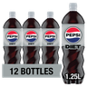 Diet Pepsi Cola Bottle 1.25L