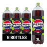 Pepsi Max Lime No Sugar Cola Bottle 2Ltr