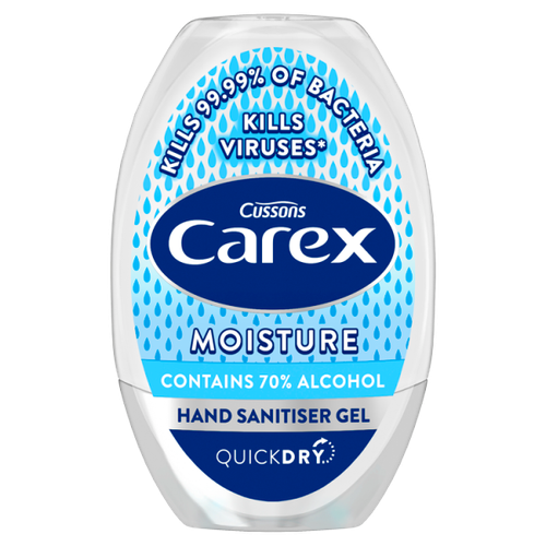 Carex Antibacterial Hand Sanitiser Gel Moisture 50ml